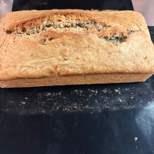 1422953の作ってみた!投稿(旨♡バナナたっぷり♡『完熟バナナケーキ』簡単混ぜて焼くだけ♪)