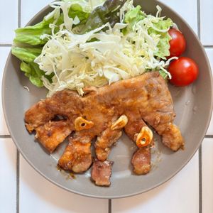 mi-koの作ってみた!投稿(濃い目の味でご飯すすむ！【四日市とんてき】)