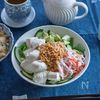 【豆腐のサラダ〜納豆ドレッシング】ヘルシー&満足感♪の工程4