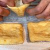 夏野菜いっぱいのお揚げさんの工程1