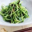 豆苗と塩コンブのナムル
