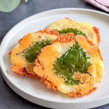 〖カリとろっ〗大葉チーズの米粉せんべい