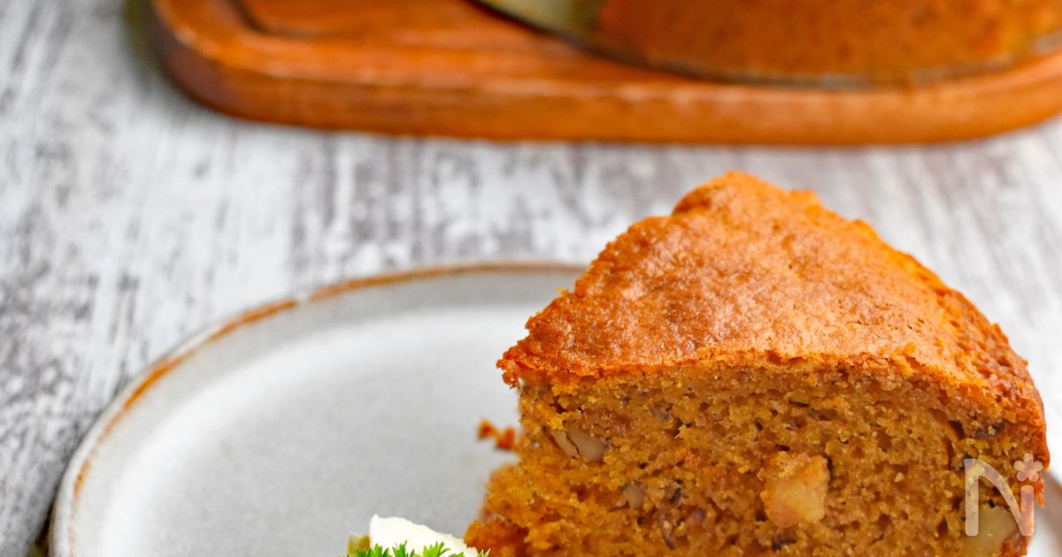 にんじんとくるみのケーキ By 簡単料理研究家 服部みどり レシピサイト Nadia ナディア プロの料理家のおいしいレシピ