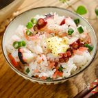 塩こうじでふっくら！【バターたこ飯】