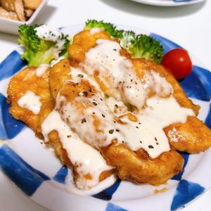にらたまの作ってみた!投稿(ささみ丸ごと！揚げずに簡単♪【ささみガーリックマヨ】)