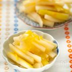 皮だからこのパリッと感！大根の皮でゆず大根