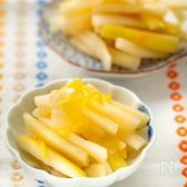 皮だからこのパリッと感！大根の皮でゆず大根