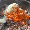 ほっこり味の♪かぼちゃのオムレツの工程3