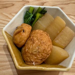 kimiの作ってみた!投稿(白身魚揚げ（がんも）と大根のうま煮【＃作り置き #煮るだけ】)