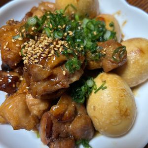 ゆくゆくの作ってみた!投稿(鶏もも肉の角煮・多めに作って作り置きにも！)