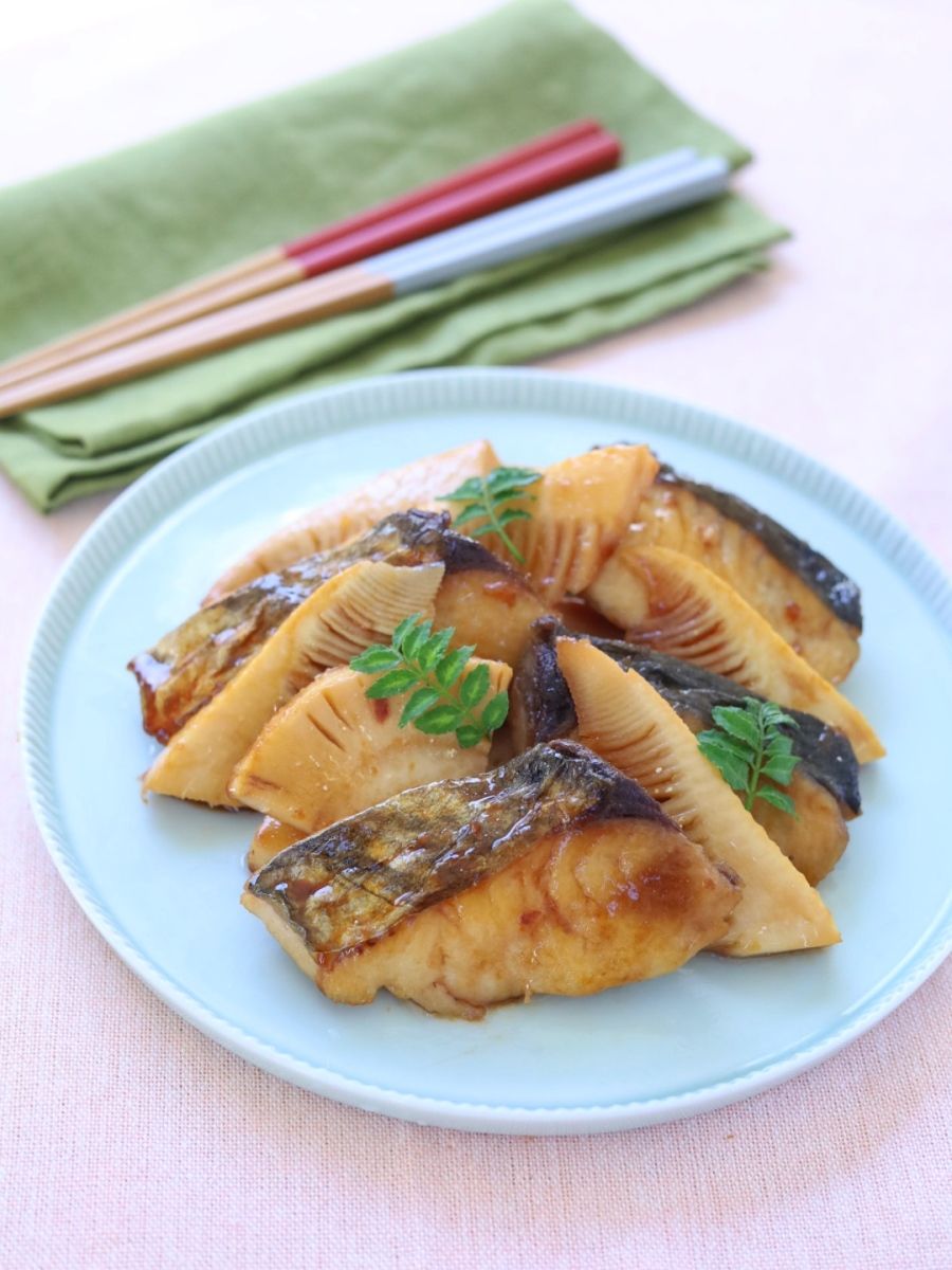 さわらとたけのこの照り焼き | レシピサイトNadia