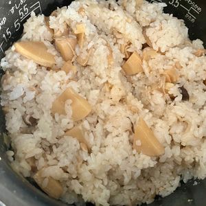 ちょちょ♩の作ってみた!投稿(『具沢山！たけのこの混ぜご飯』煮て混ぜるだけ☆簡単春ごはん♪)