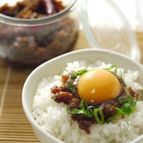 唐辛子味噌～しょうゆ麹～de～卵かけご飯