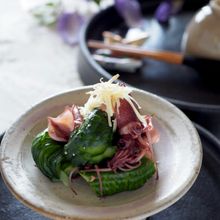 【今が旬のホタルイカ】ホタルイカときゅうりの酢の物