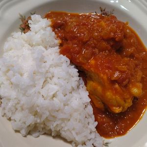 RYOの作ってみた!投稿(【手羽元のトマトバターカレー煮 】簡単♪こく旨濃厚♪本格派☆)