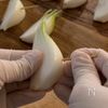 甘くて香ばしい！『新たま焼きカプレーゼ』の工程1