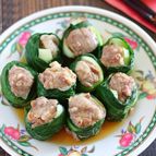 豚肉の青梗菜巻き