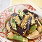 なすとオクラの中華風生姜和え【作り置き】
