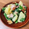 甘味好きのたぬきの作ってみた!投稿(菜の花とじゃがいものデリ風サラダ。)