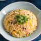 【卵とハムのチャーハン】冷蔵庫によくある材料で♪