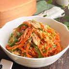 【野菜嫌いなお子さんにも！】にんじんピーマンしりしり