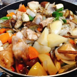 ねこもどき🐈の作ってみた!投稿(野菜たっぷり栄養満点！鶏肉と野菜の甘酢あん)