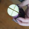 【大人はアジアン×子供は甘酢】タイ風豚しゃぶ茄子の下準備
