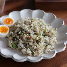 【保存版】梅じゃこ焦がし醤油チャーハン