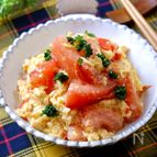 うま味増強♡『トマトと卵の炒め物』