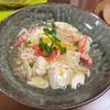 こむぎの作ってみた!投稿(レンジで簡単！とろん♡【崩し豆腐のネギとろみあん】ヘルシー♪)