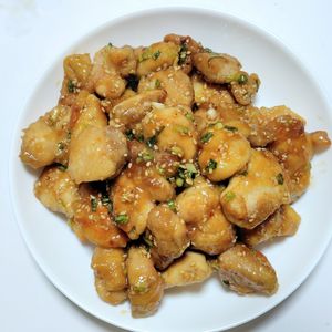 ふうかの作ってみた!投稿(カリッじゅわ♡『カリカリ甘酢チキン』たまらない美味しさ♡)