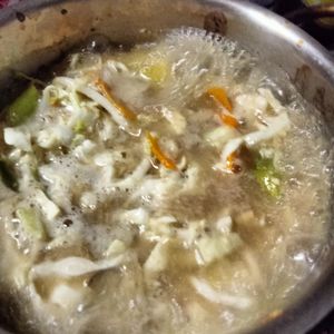 和音の作ってみた!投稿(繊維やわらか☆胡麻味噌せん切りキャベツ鍋！【ひとり鍋対応】)