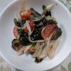 KUMIKOの作ってみた!投稿(トマトとわかめの胡麻ぽん和え│10分で完成！火を使わない副菜)