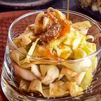 忙しい日のお助け副菜『キャベツの即席漬け』