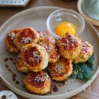 鶏むね1枚でたくさん作れる！ふわふわ【甘酢れんこんつくね】