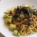 【588kcal】アボカド納豆パスタ
