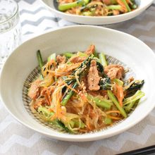包丁を使わない！大豆のお肉のチャプチェ