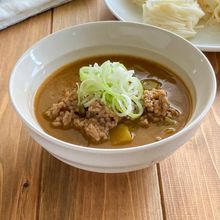 気軽に楽しむ♪レンジでカレーつけ麺