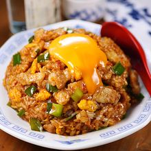 行列の中華屋さんの🍚ガッツリスタミナ☆🤩☆豚バラにら炒飯