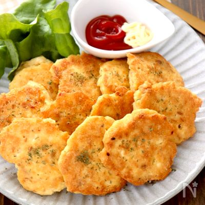 揚げずにサクふわ♪ツナと豆腐のナゲット