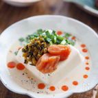 【3分】暑い日にバリうま♡博多ラーメン風豆乳ぶっかけ冷奴