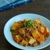絹厚揚げとえのきとひき肉の香味炒め・ご飯に乗せても♪の工程6