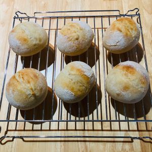 ミニももの作ってみた!投稿(基本の丸パン。)