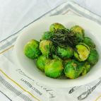 ビタミン野菜！芽キャベツの明太子和え