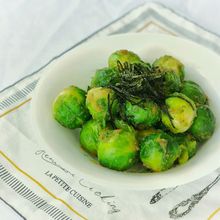 ビタミン野菜！芽キャベツの明太子和え
