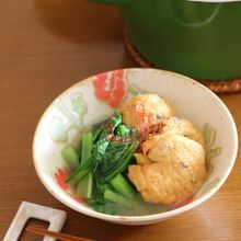 がんもどきと小松菜のとろみ煮