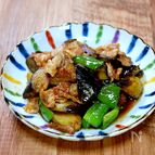 茄子がメインの「茄子と豚肉の生姜焼き」