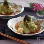 レンジでパパッと作る茶筅なすの冷たいひと品