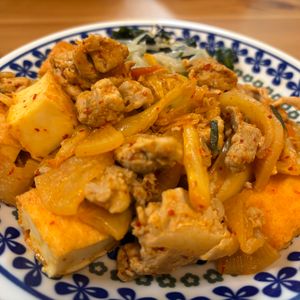 いちごの作ってみた!投稿(【大根豚キムチ炒め】大根がおいしい！ご飯が進むおかず♬)