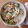 味付け1つ♪とろ〜り濃厚【鶏肉と長ねぎの腸活豆乳グラタン】の工程3